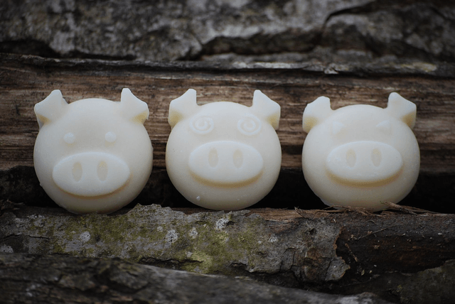 Petit cochon Flocon 1 (saponification à froid)