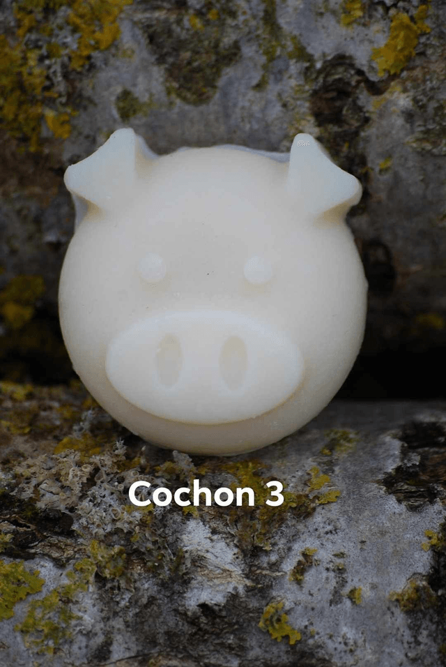Petit cochon Flocon 1 (saponification à froid)