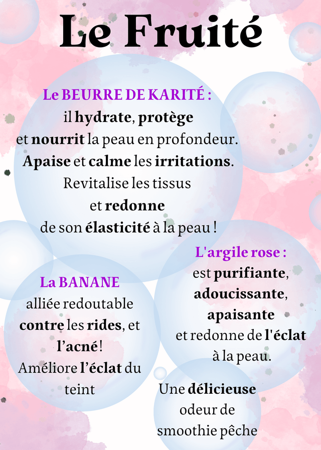 Le savon Chaudron FRUITÉ 