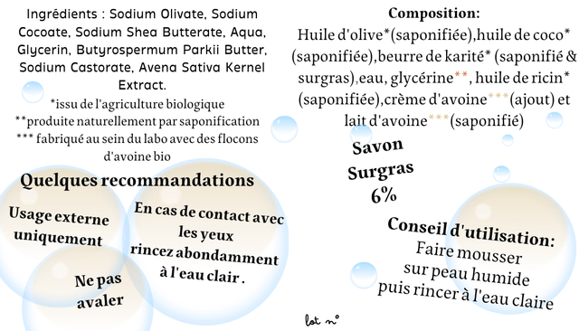 Le savon Chaudron FLOCON