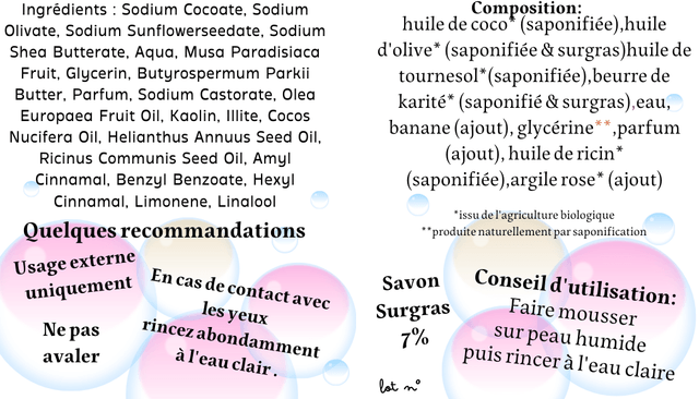 Le savon Chaudron FRUITÉ 