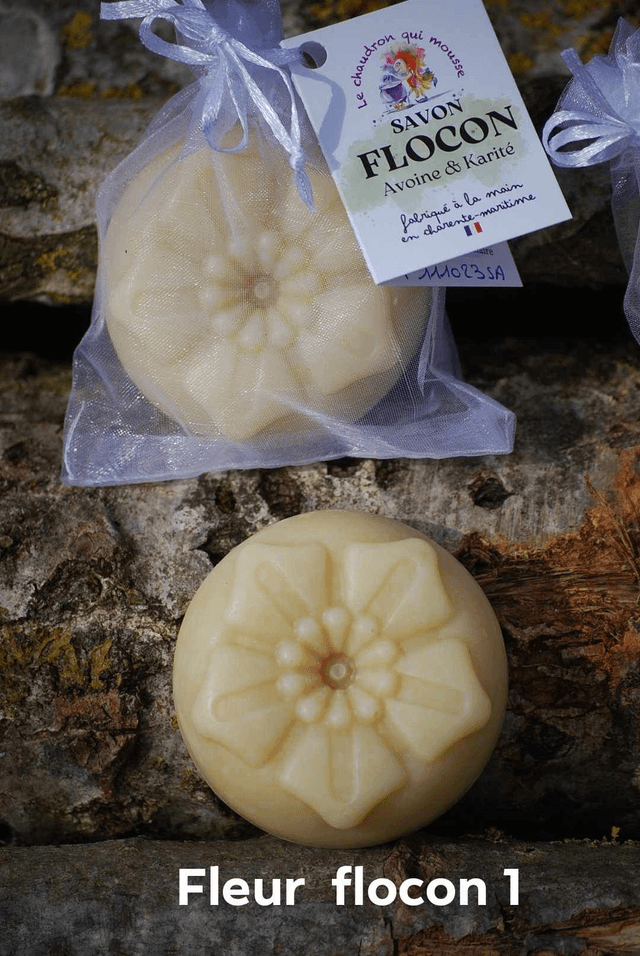 Fleur Flocon 1 (saponification à froid)