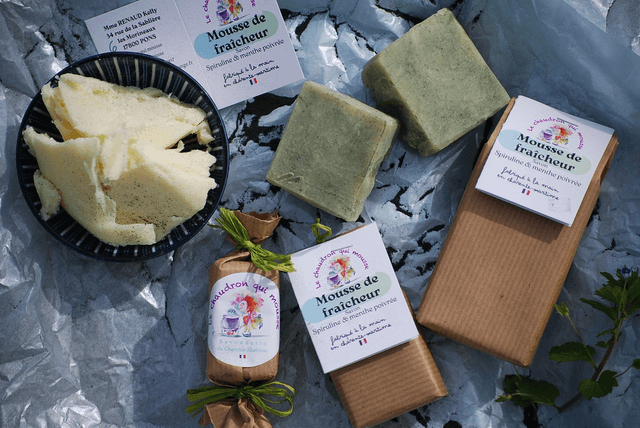 Le savon Chaudron MOUSSE DE FRAÎCHEUR